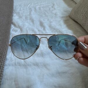 Blue tint sunglasses